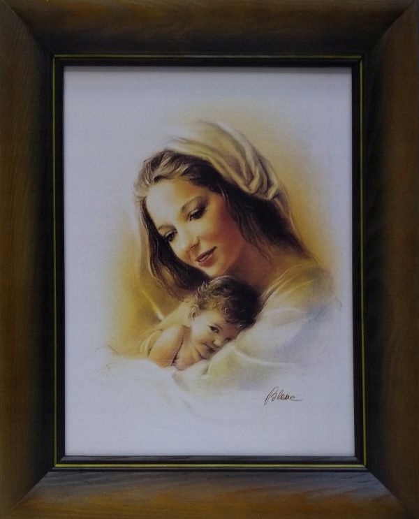 Obrázok 51x41cm Matka Božia s ... - 56418