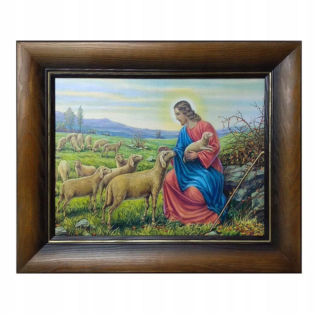 Obrázok 51x41cm Pán Ježiš dobrý pastier ... - 56415