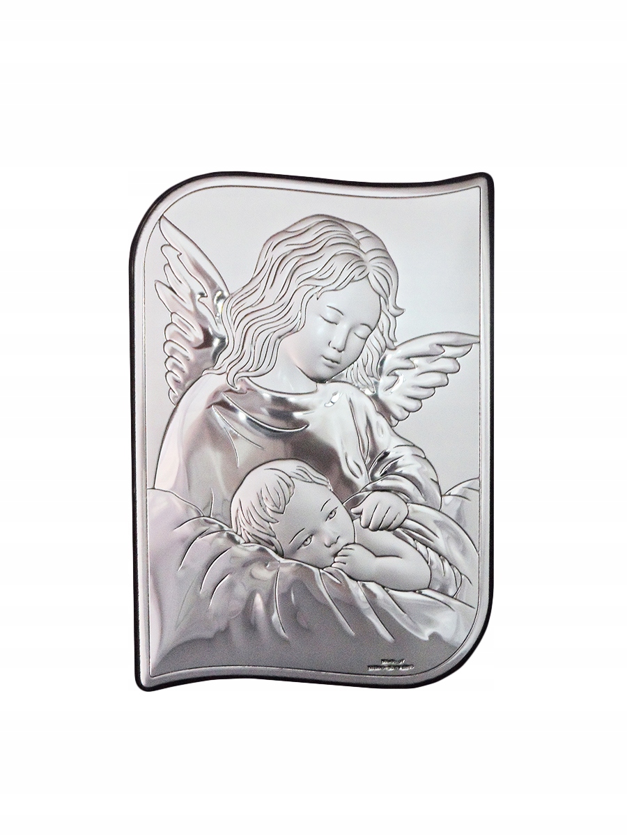 Strieborný obrázok 13x9cm Guardian Angel ... - 56070