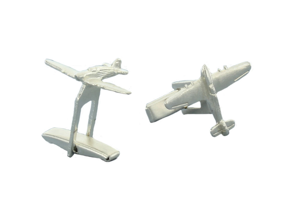 Úžasné strieborné manžety Cuff-Pitfire Cufflinks 03