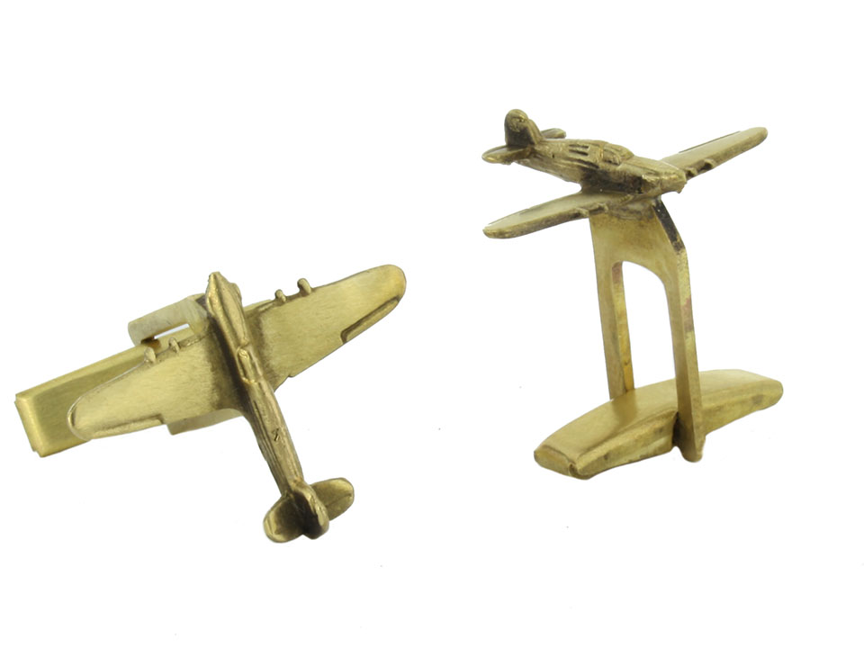 Úžasné manžetové gombíky pre hurikán Spitfire