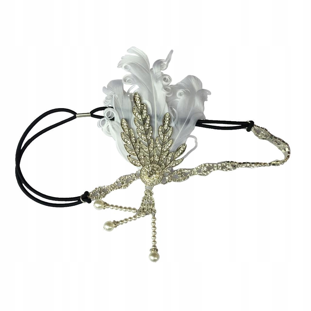 Feather Crystal Head Band.