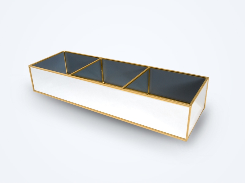 Organizátor MOON na izbu Mirror Gold CANDY