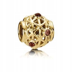Originálne kúzla Pandora 750508RHL Rodolity