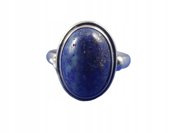 STRIEBROVÝ PRSTEN P-117 - LAPIS LAZULI pr. 925