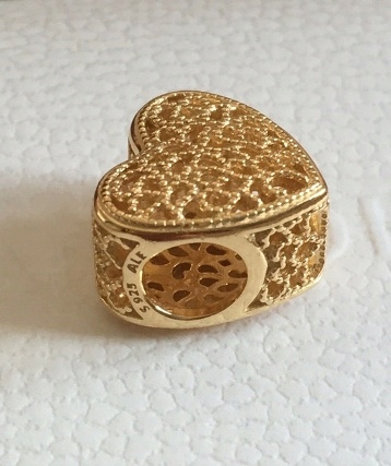 Originál PANDORA SHINE - prívesky Openwork Love