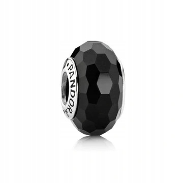 Pandora Pendant Charms Black Crop Silver 925