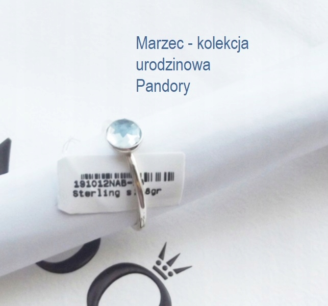 PANDORA originálny Crystal-March veľkosť 58/18
