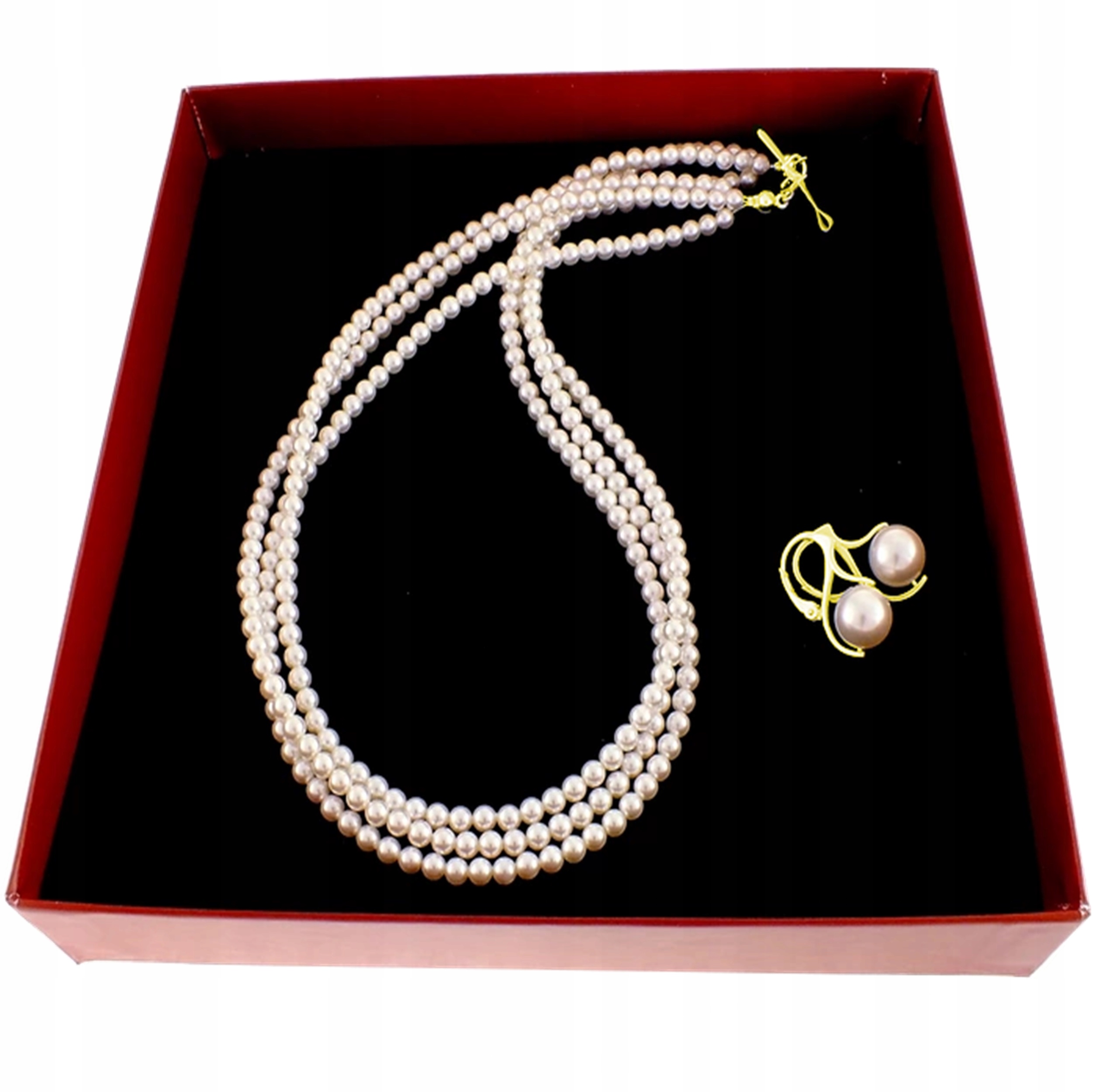 PERLY Z KR. SWAROVSKI SADA STRIEBORNÁ 925 ZLATÁ