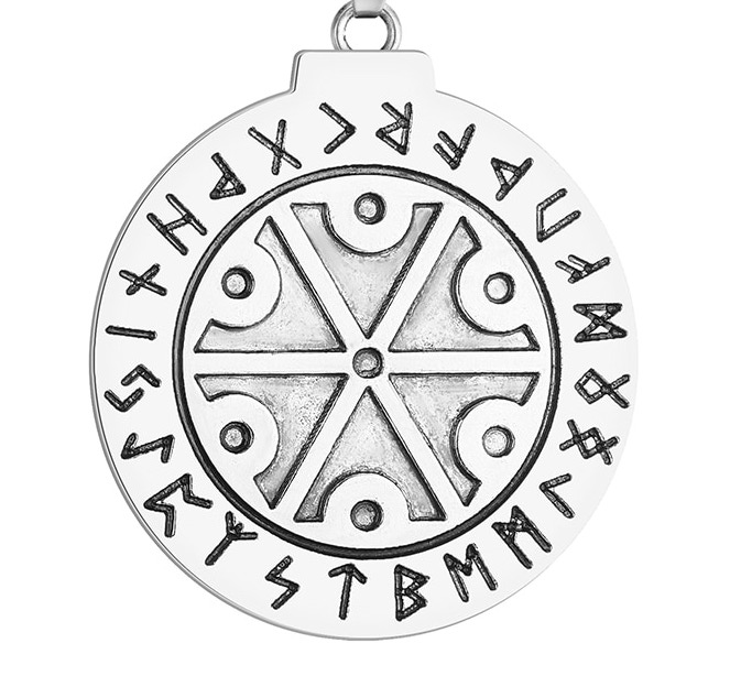 Perun symbol Peruna prívesok slovanská mytológia