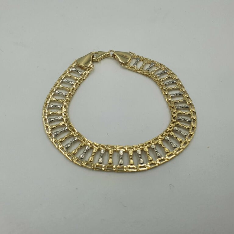 Krásny zlatý nový náramok 585 5.24G 14K