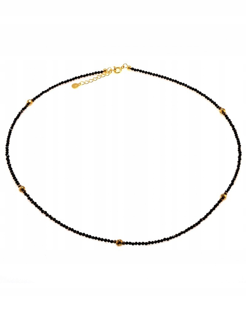 Krásny strieborný náhrdelník 925 Alizee Stone Spinel