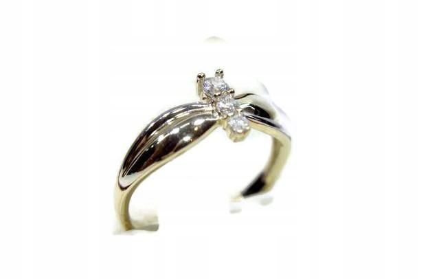 BEAUTIFUL GOLD RING TRIAL 333 8CT NOVINKA NOVINKA