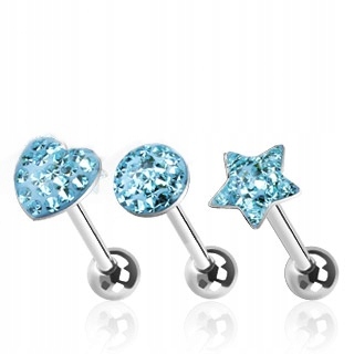 PIERCING NA JAZYKOVÚ OCELOVÚ CHIR SADU. PI 30