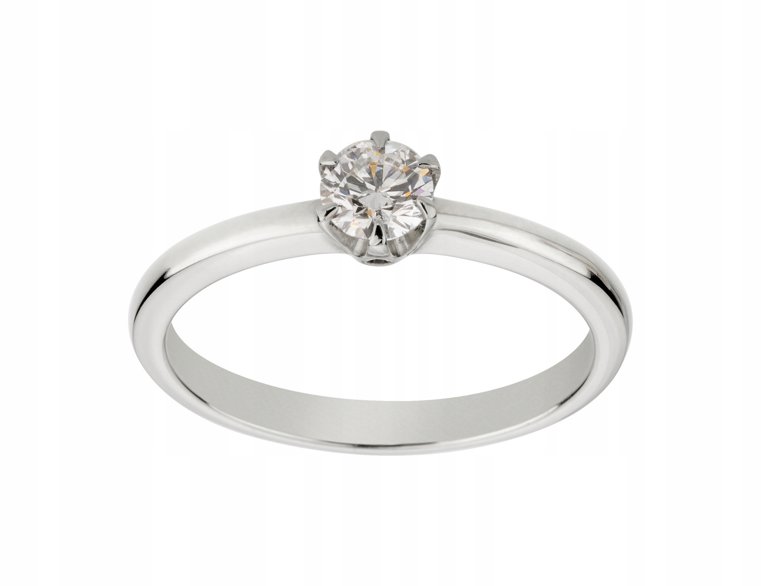 Brylant bieleho zlata 0,30ct Si2/d +gia