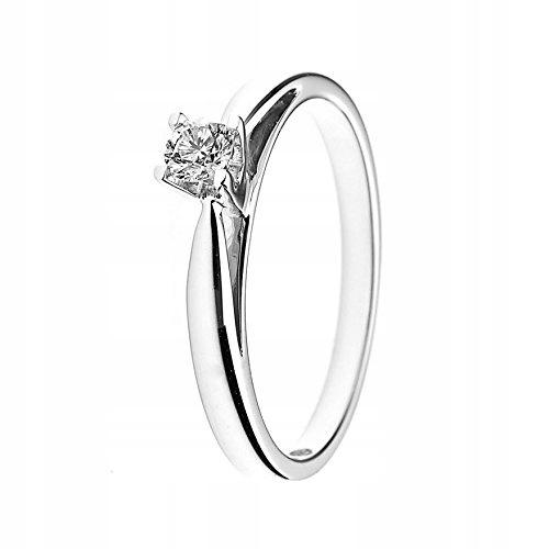 Diamantový krúžok 0,15 CT zlato 9 CT 375 10