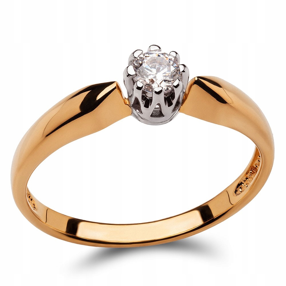 RING ROSE GOLD BRILLIANT 0,16CT H / SI 585