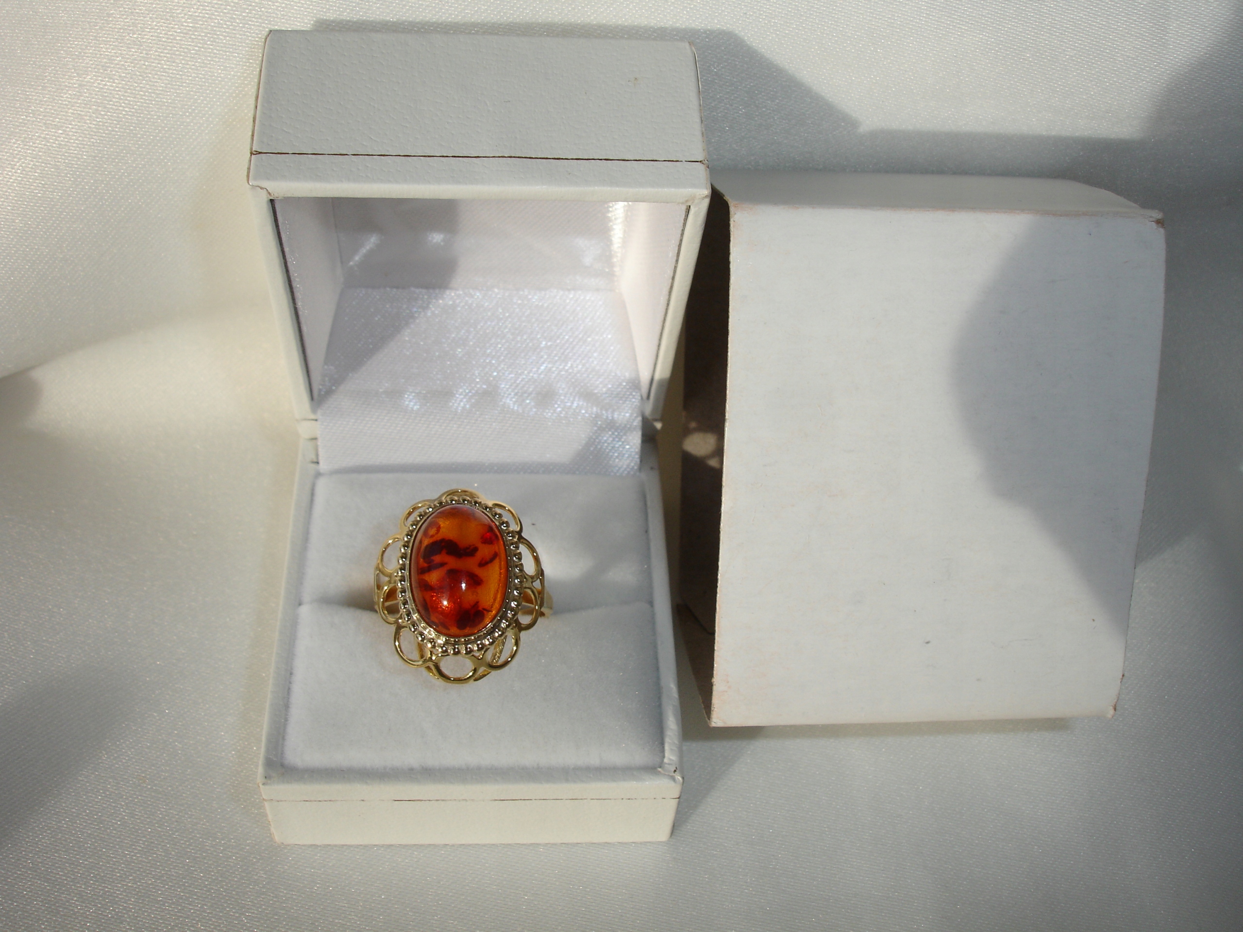 JANTAROVÝ PRSTEN SOGNI D'ORO 8 GBP pr. 333