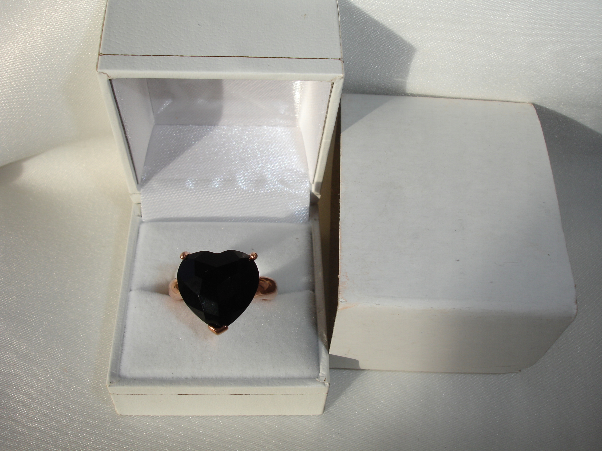 PRSTEN SOGNI D'ORO ONYX GOLD ROSE 8K pr. 333