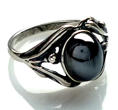 Zrkadlo SILVER RING so silikónom Tulipán 25