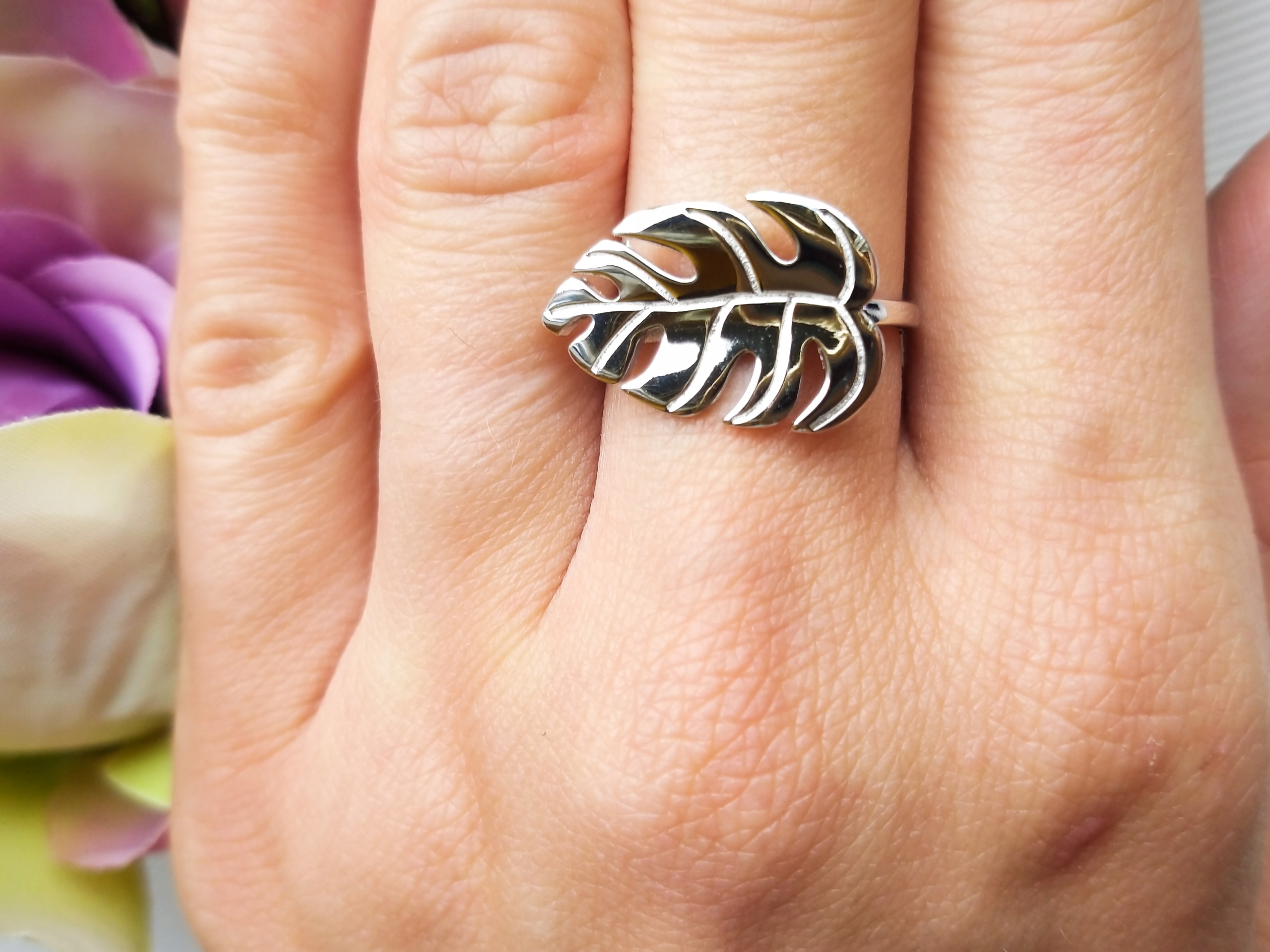MONSTERA GOOSTO RING, SILVER 925, veľkosť 13