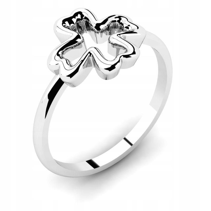 DASH RINGS WHITE GOLDEN CLOVER