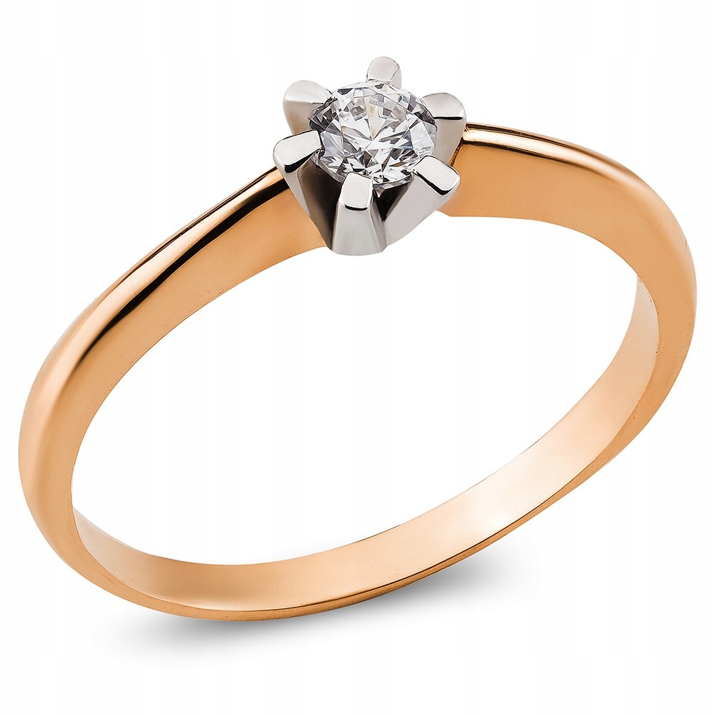 Pink Gold Ring 585 Víťazstvo lásky