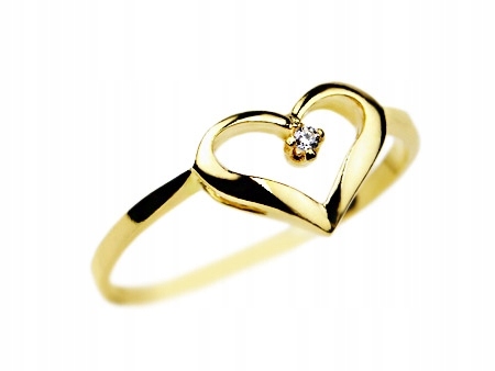 BRILLIANT ENGAGEMENT RING 0,02 ct GOLDRUN
