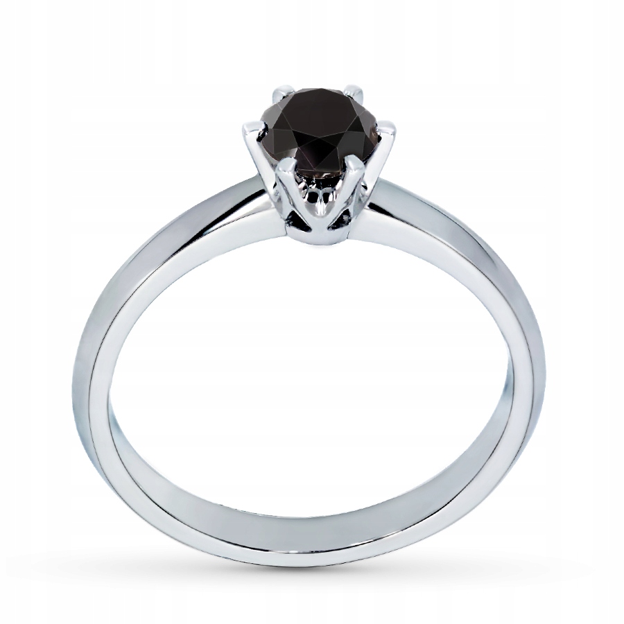 KRÚŽOK NA ZAPOJENIE ČIERNEHO DIAMONDU 0,52 ct.