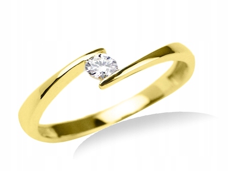 PRSTENNÝ PRSTEN GOLDRUN DIAMOND 0,10 ct
