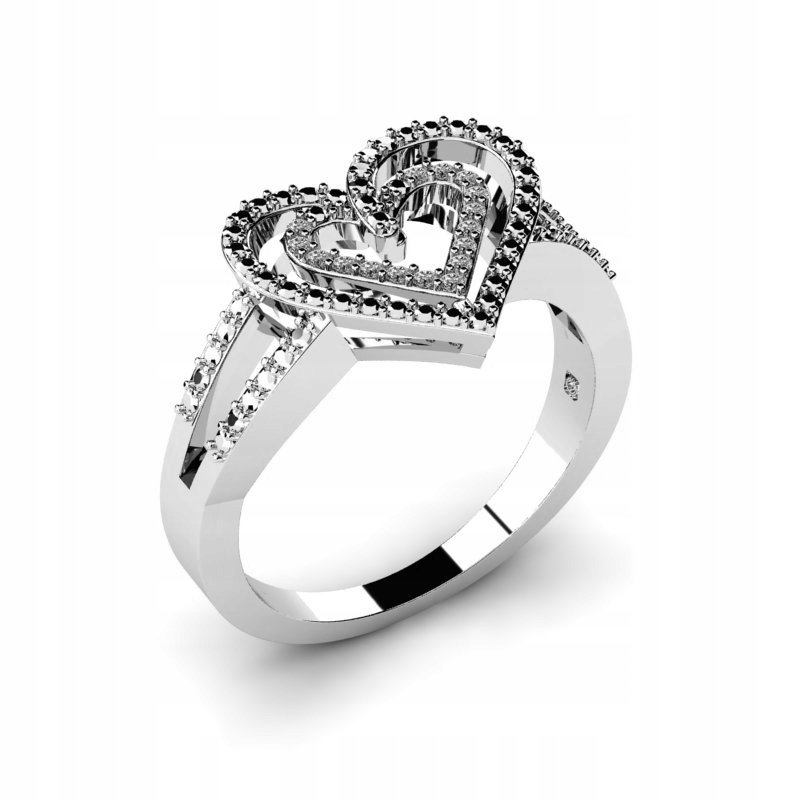 BRILLIANT HEART ENGAGEMENT RING 0,35CT R15