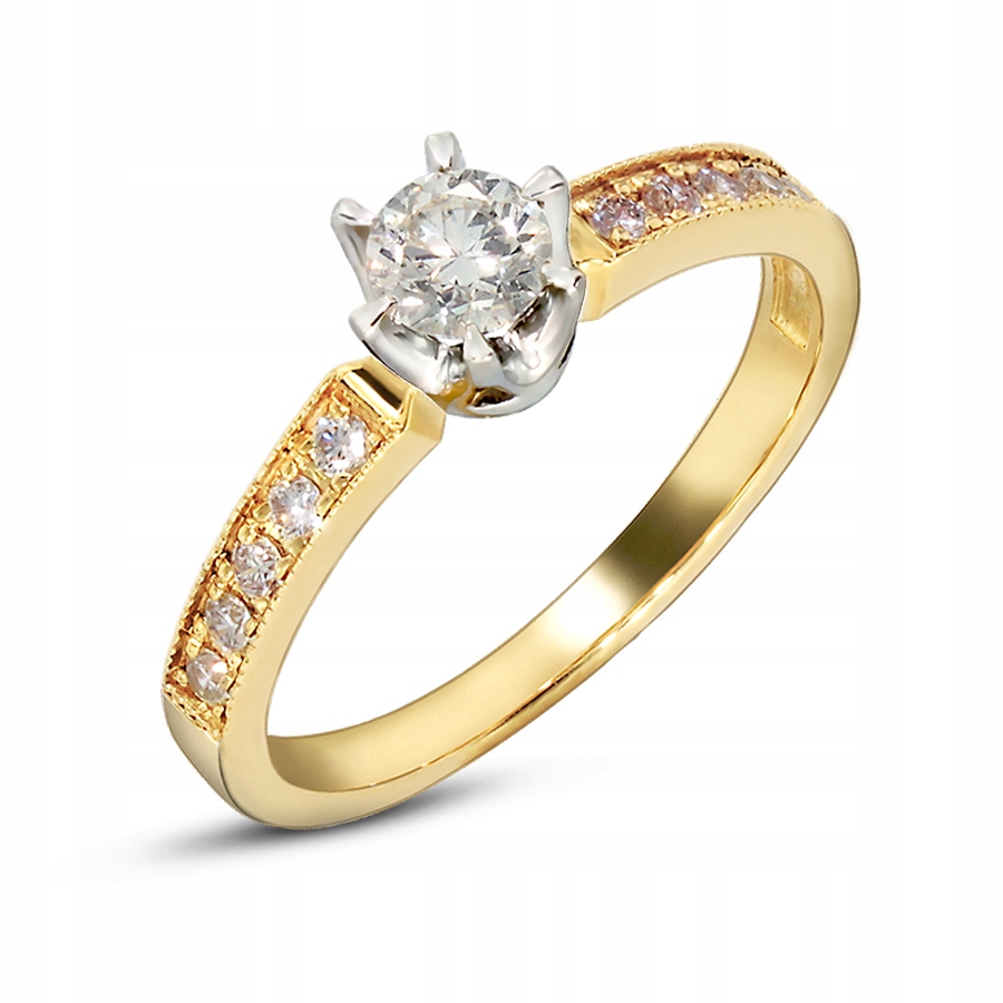 ZÁSUVNÝ KRÚŽOK S BRILIANTMI 0,46 CT