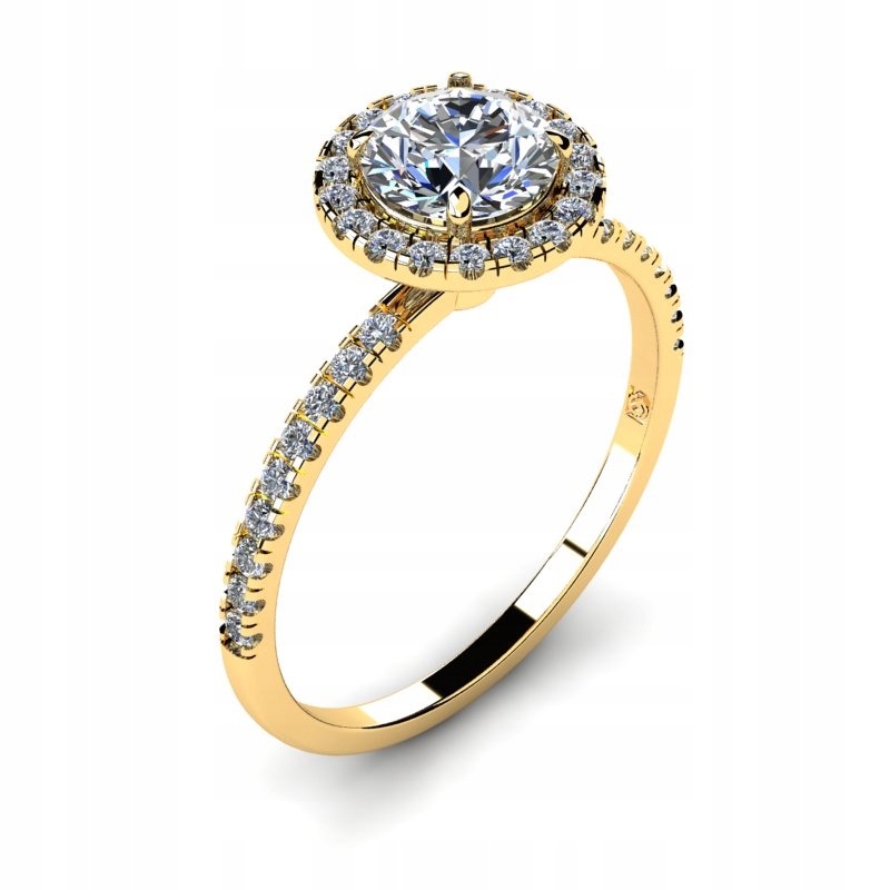 14KR GLOSSY GOLD RING