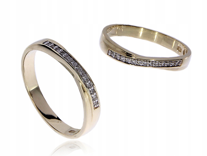 ZLATÝ PRSTEŇ BRILLIANT RING ZLATO LgP521