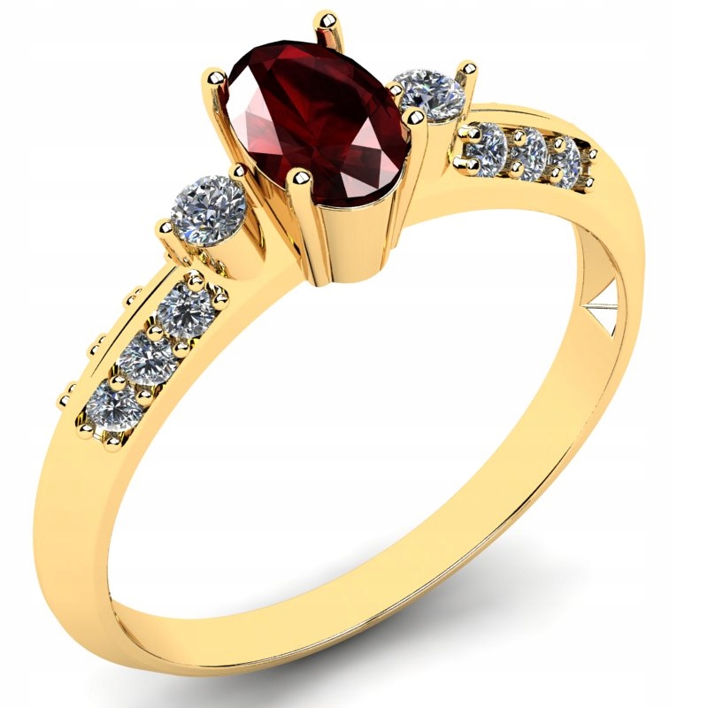 ZLATÝ PRSTEŇ S BRILIANTMI A LODNÝM MODRÝM 1.19CT