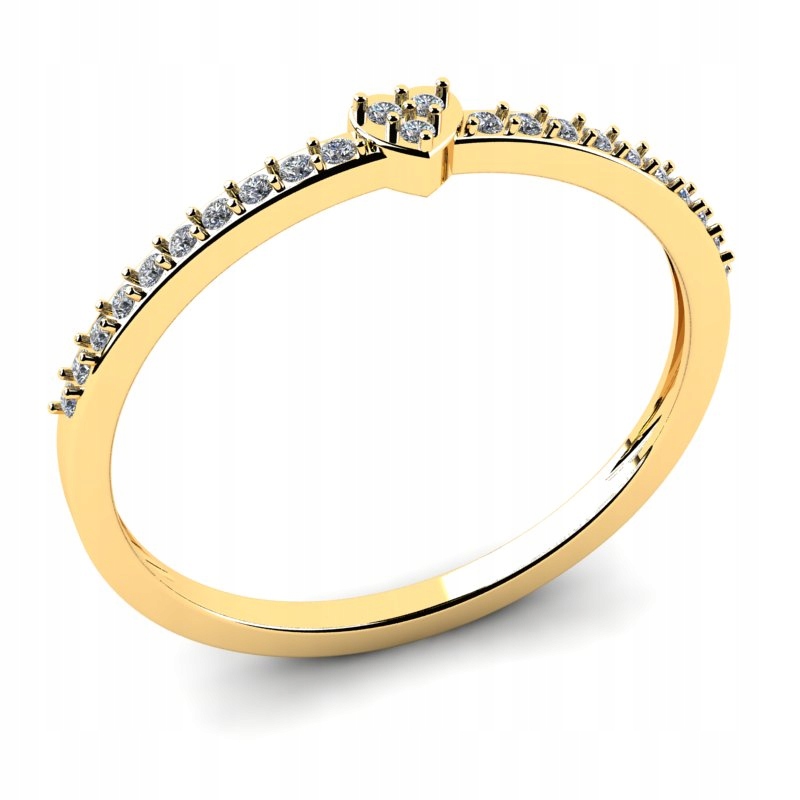 ZLATÝ PRSTEN S TOPAZAMI A BRILIANTMI 0,12CT