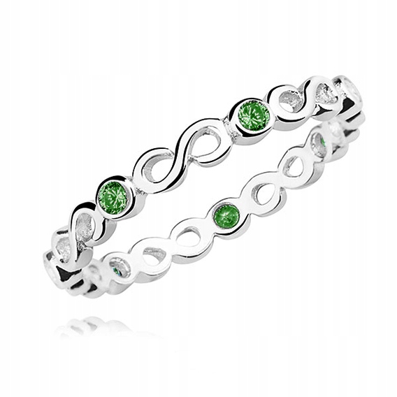 RING ag925 INFINITY venovanie box # 15 P132L