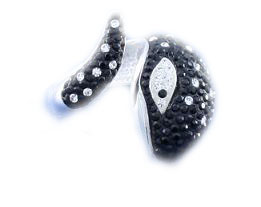 Snubný prsteň zo striebra 925 swarovski
