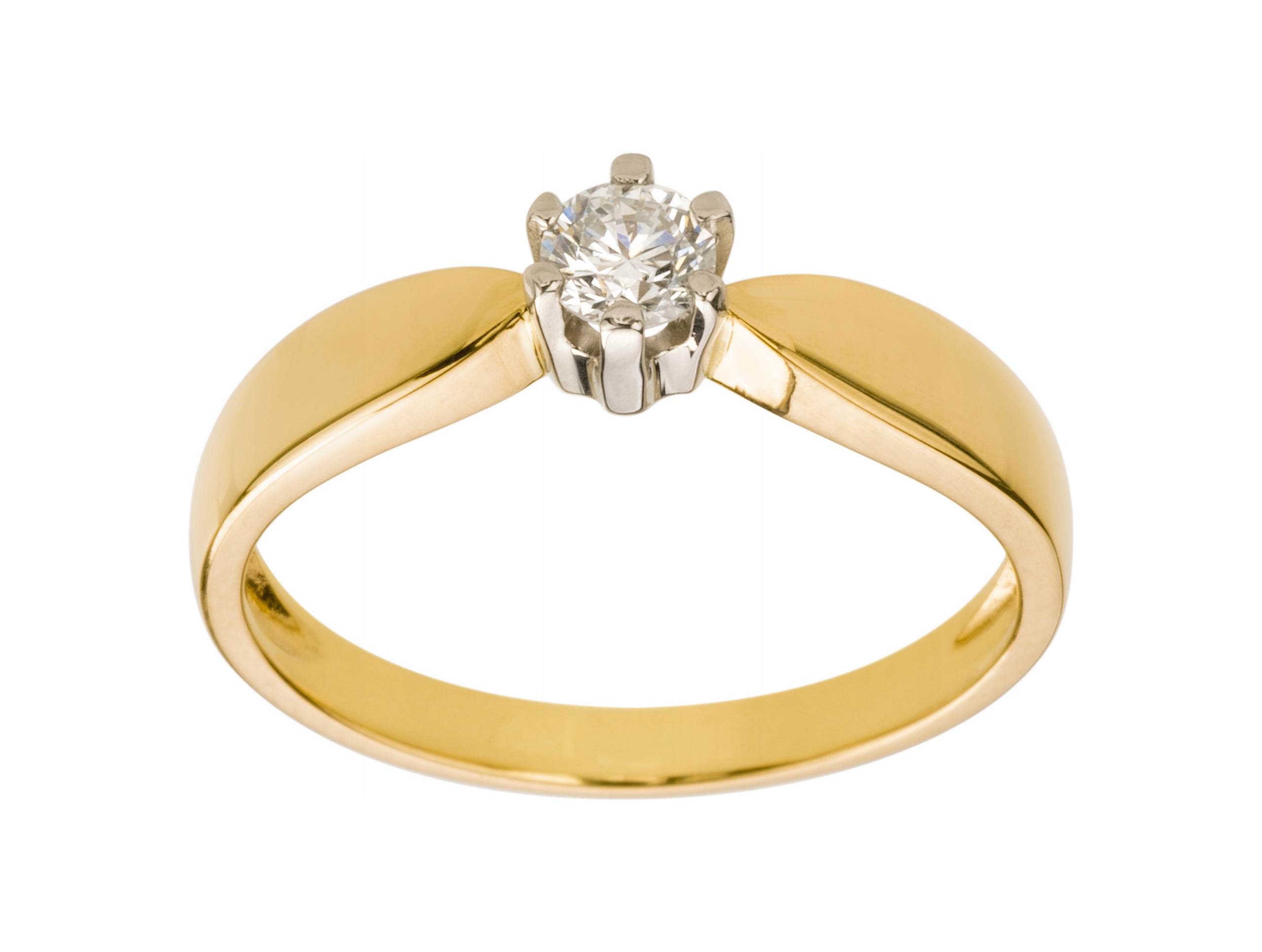 BRILLIANT RING 0,18ct VS + IGI CERTIFIKÁT