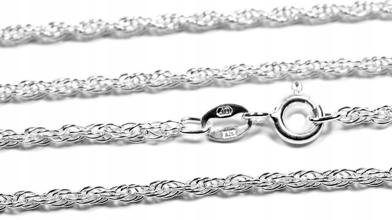 Silver Braid Pr.925 Gr. 1,5 mm - 45 cm šanca !!
