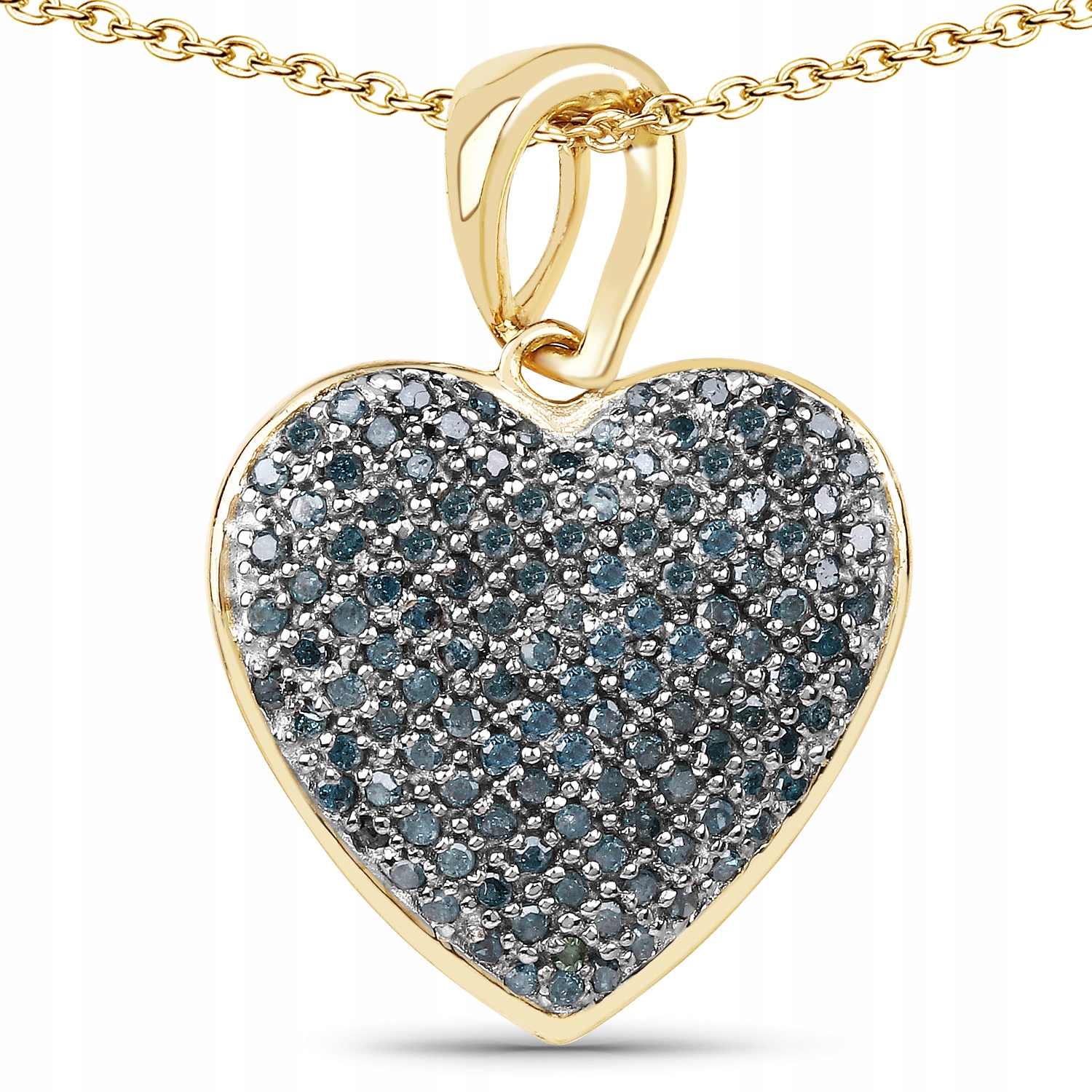 Zlato -plavené prírodné diamanty striebro