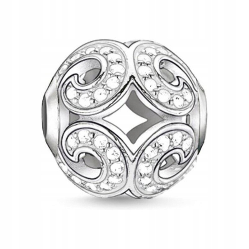 Dámska korálka Thomas Sabo Bead K0012 051 14 Biela