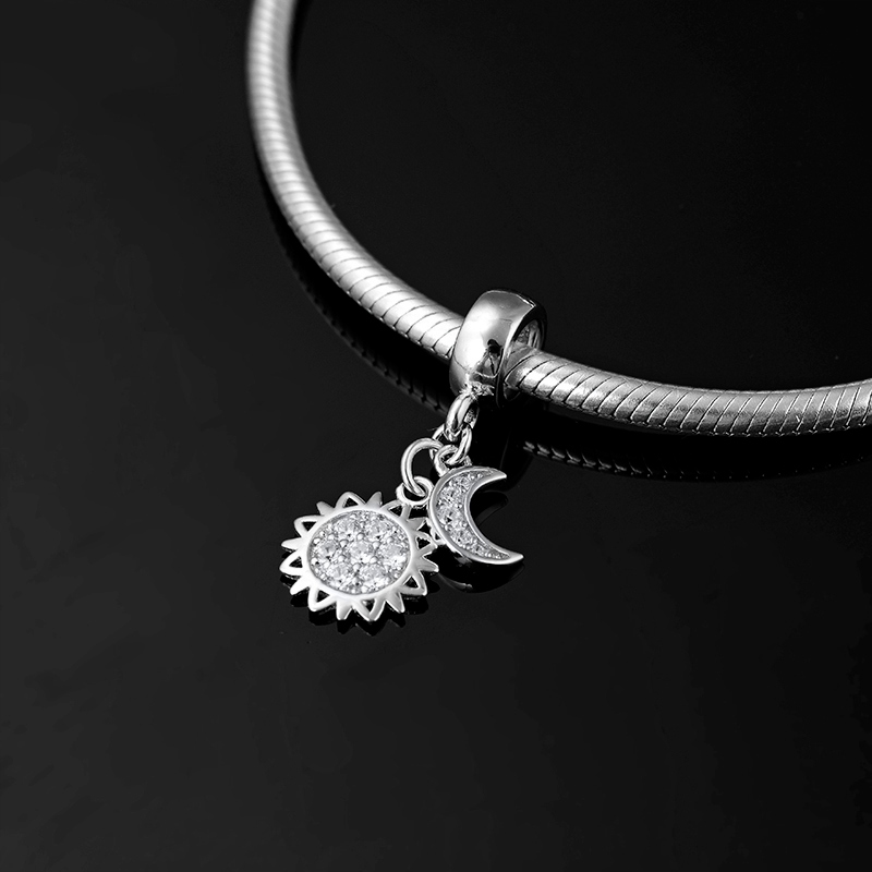 Pandora prívesok kúzlo sun moon sun moon