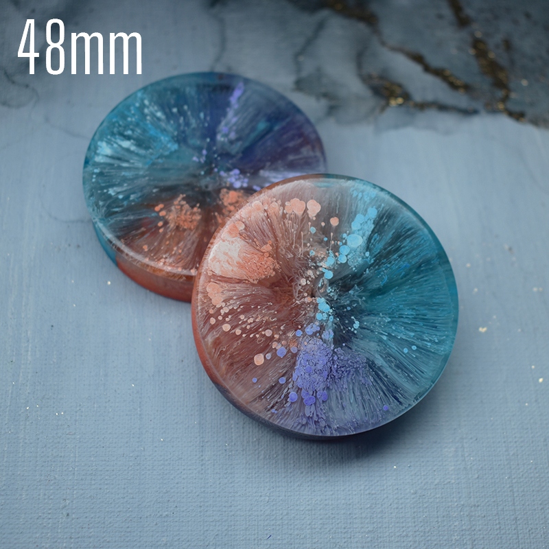 Dvojica pastelových 48 mm sedlového tunelového spojenia