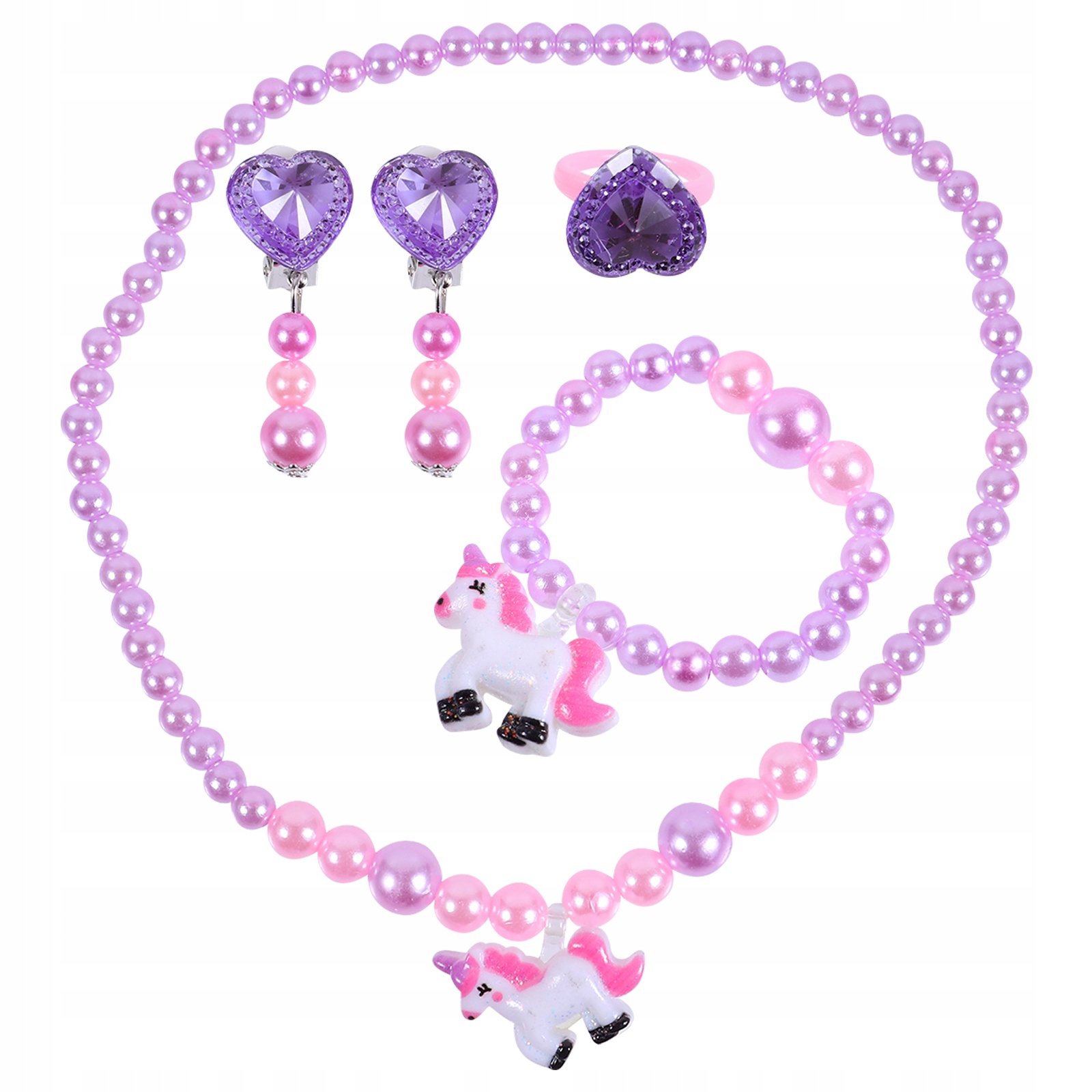 Pearl Dangle náušnice malé dievčatá šperky