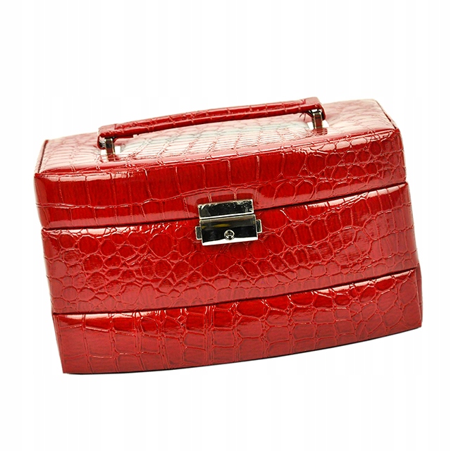 Krásny 3-úrovňový CASE Extendable Roomy RED