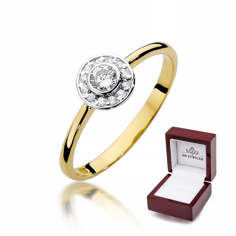 Diamantový prsteň 0,21 ct W-393