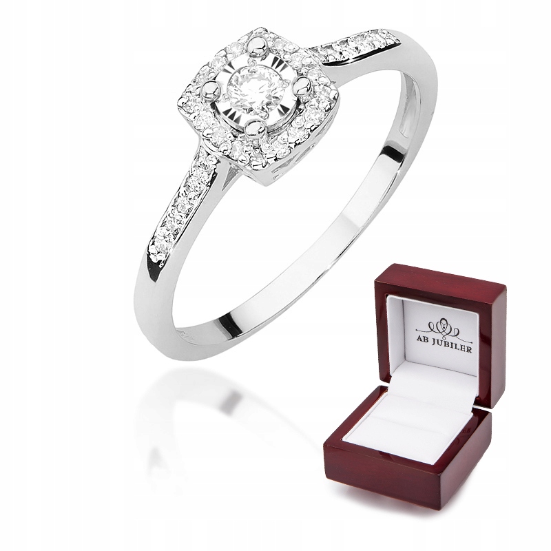 Diamantový prsteň 0,21 ct W-462