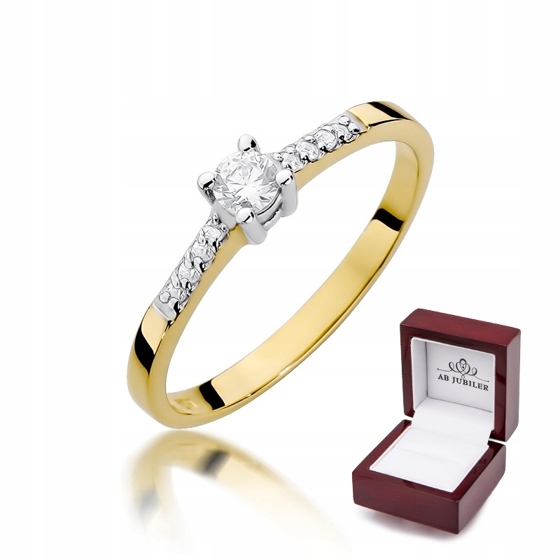 Diamantový prsteň 0,22 ct W-382