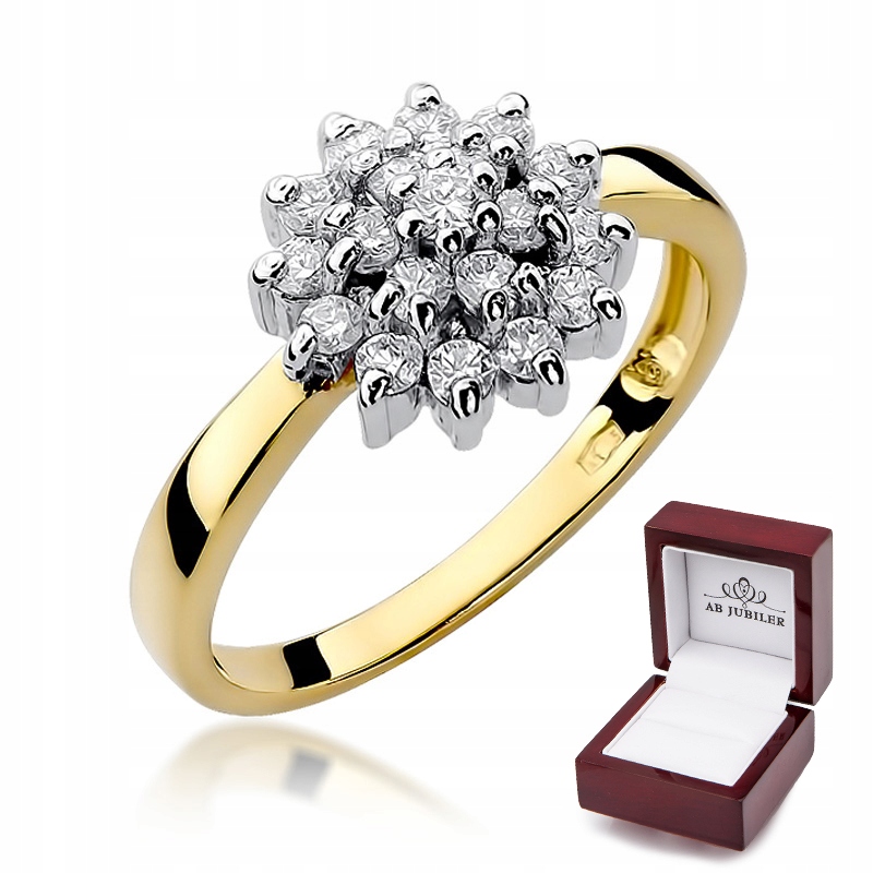Diamantový prsteň 0,40 ct W-4